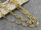 Vacuum Plated (Gold) 304 Stainless Steel 21K Plated Cable Chain 11x5mm